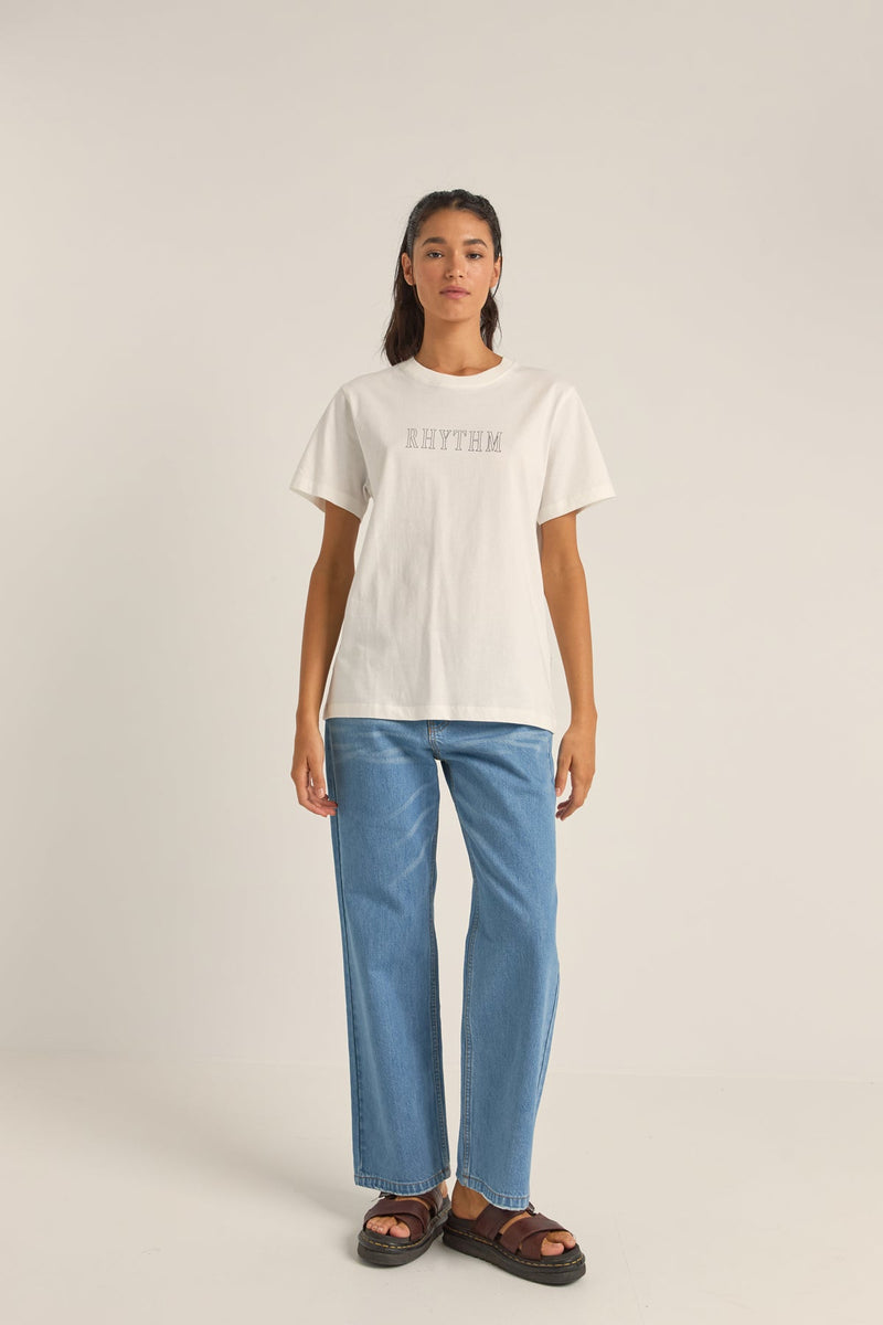 Flagship Boyfriend Tee White
