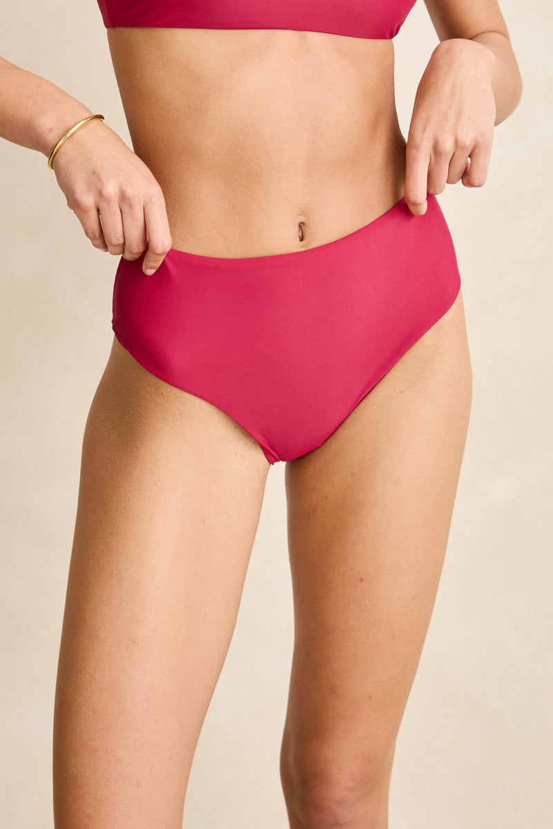 Classic Hi Waist Pant Sangria