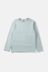 Terry Stripe LS T-shirt Seafoam