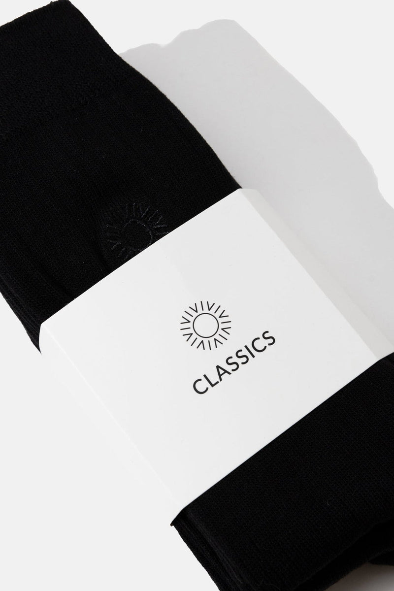 Classic 3-Pack Socks - Black