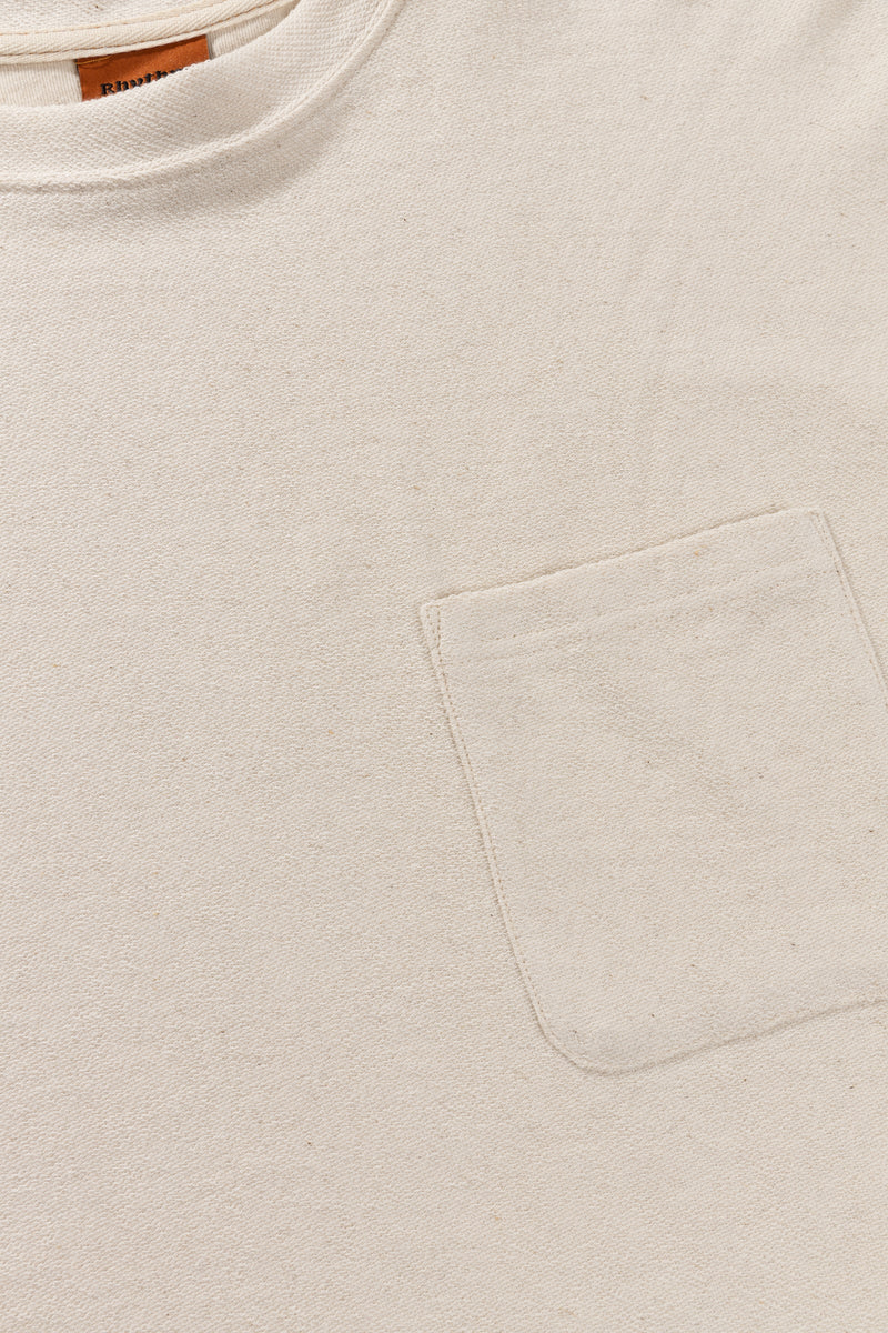 Vintage Terry Ss T-Shirt Natural
