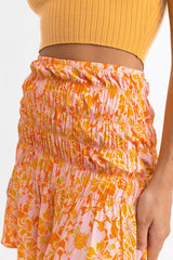 Evangeline Floral Mini Skirt