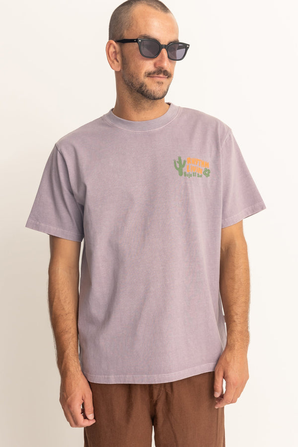 Desert Vintage Ss T Shirt Plum