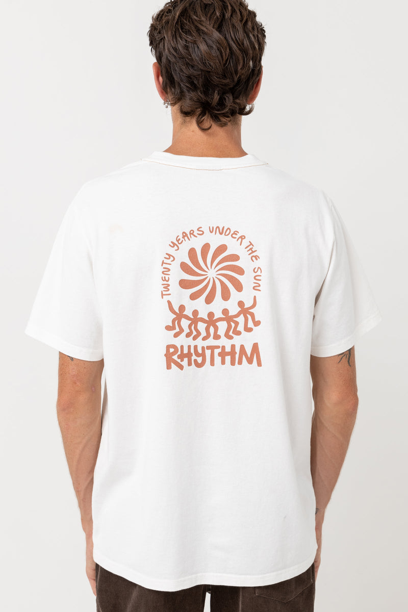 Rhythm Vintage SS T-Shirt Vintage White