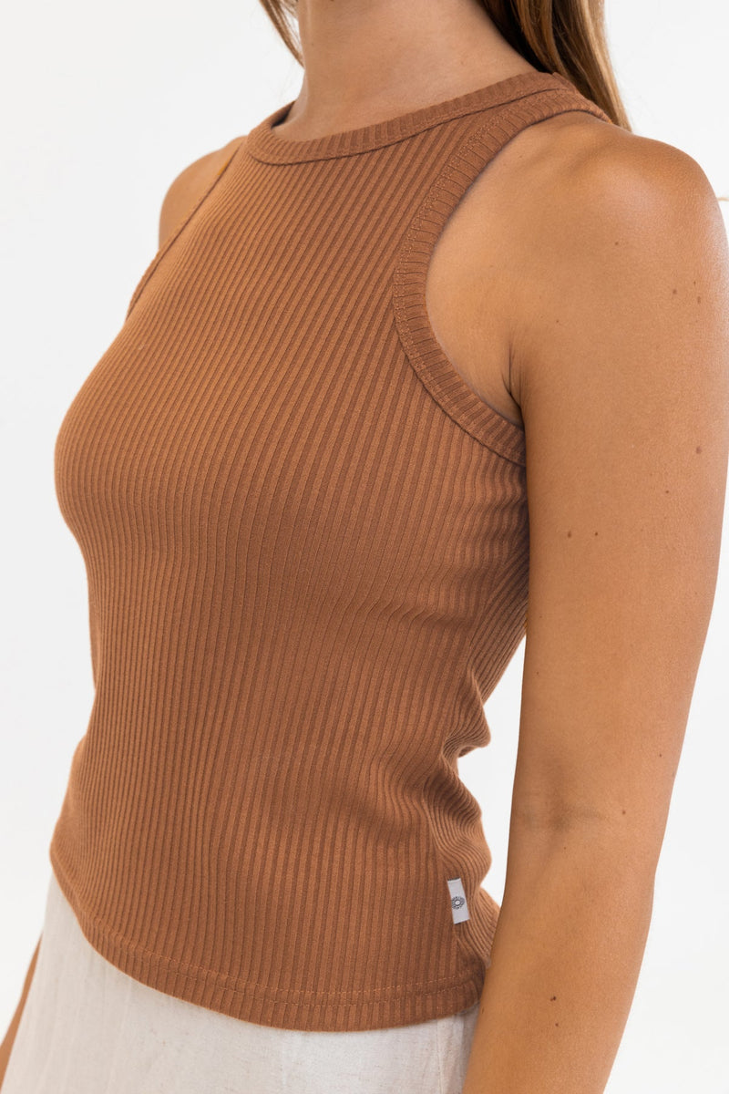 Classic Tank Top Caramel