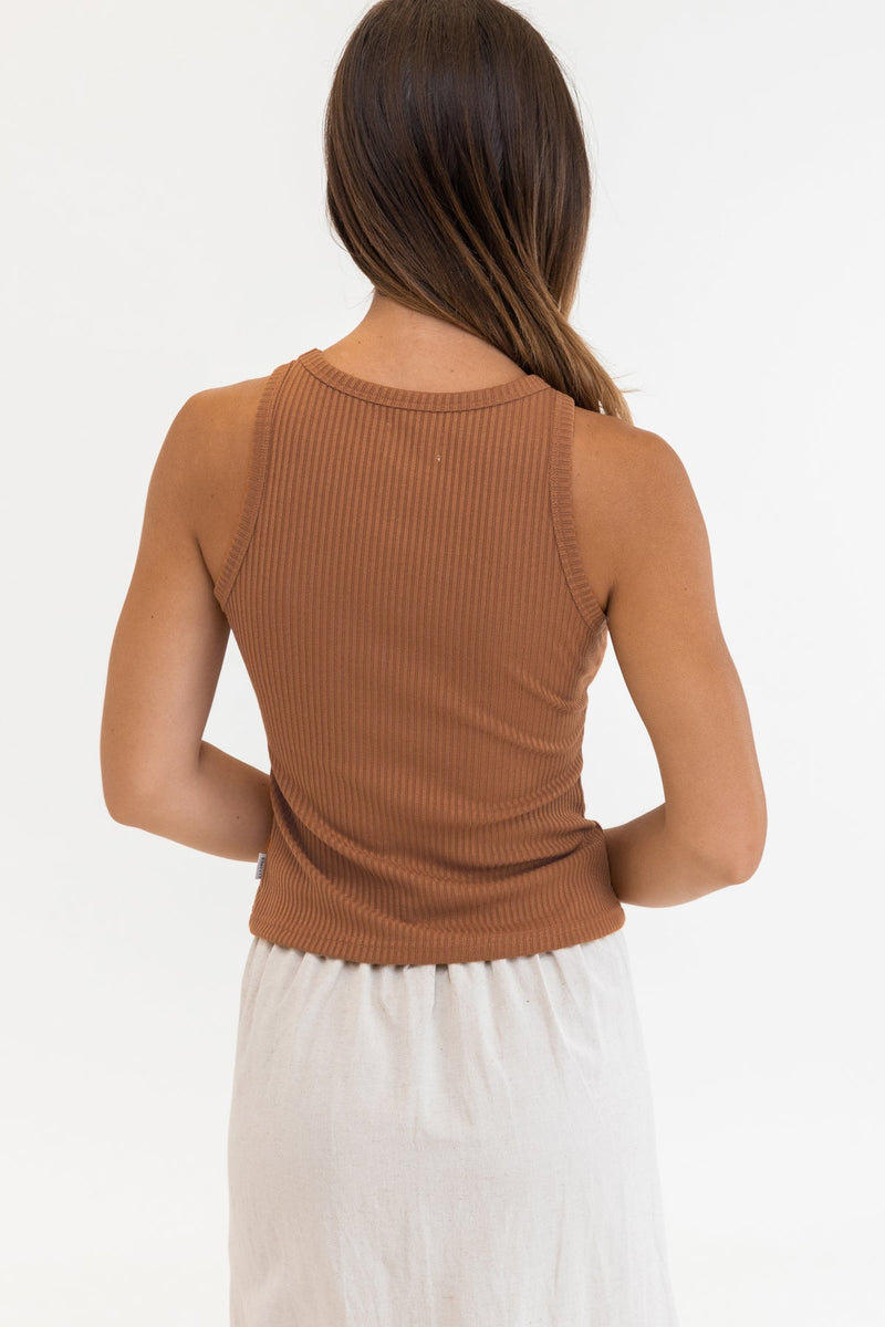 Classic Tank Top Caramel