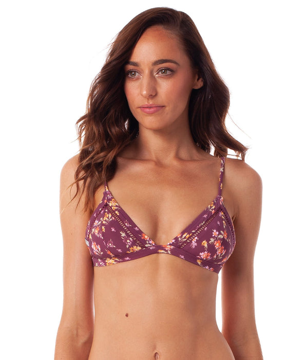 Rhythm BAJA BRALETTE TOP PLUM Womens (JUL19)